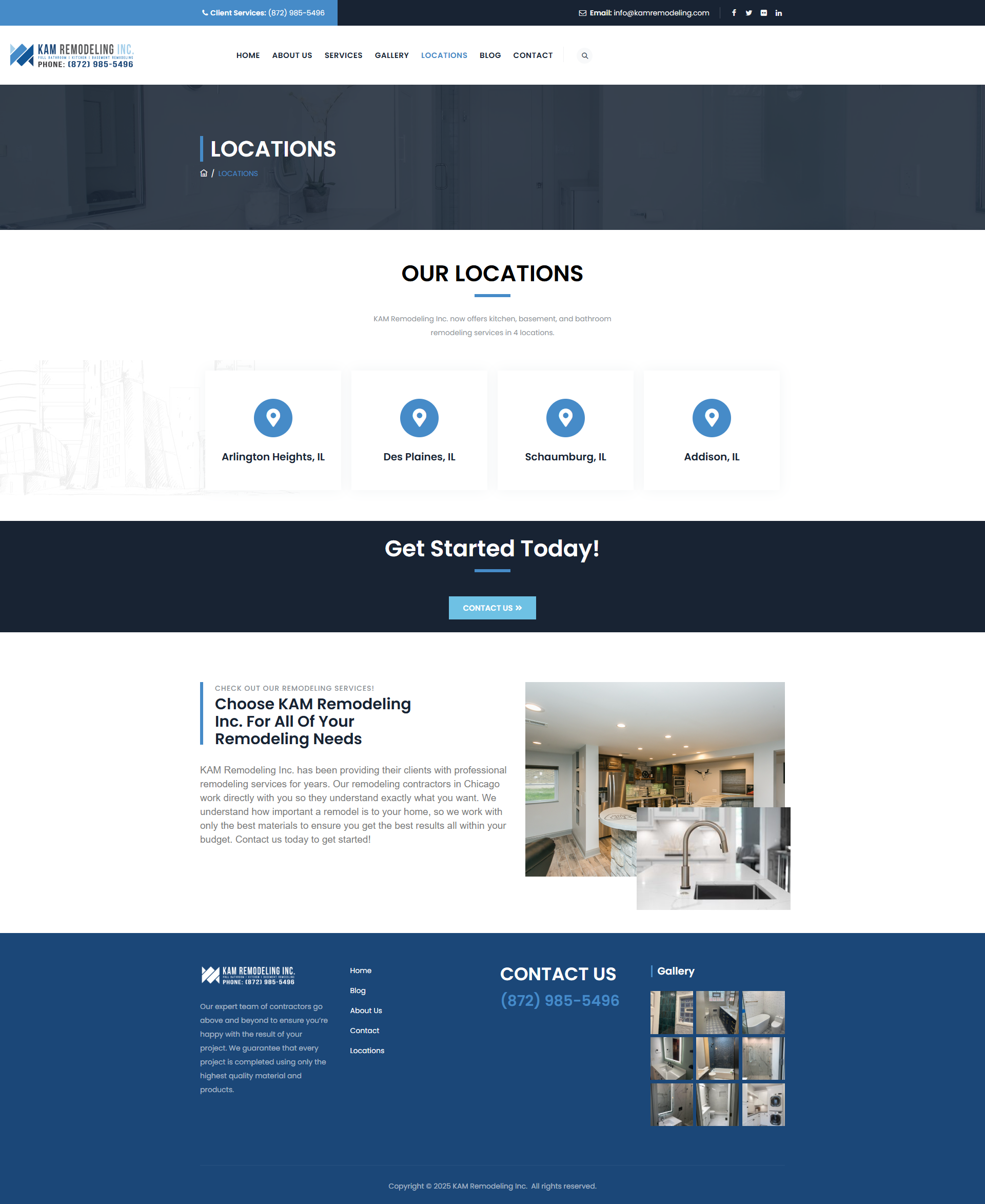 Professional bathroom remodeling Chicago - modern bathroom renovation