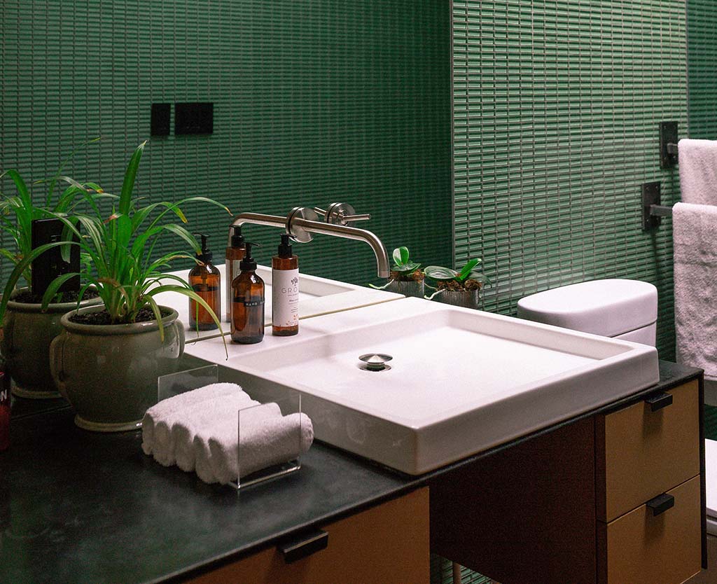 bathroom remodeling green bathroom backsplash