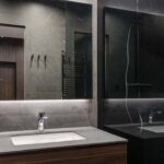 Bathroom Backsplash Dark Bathroom Remodeling Chicago